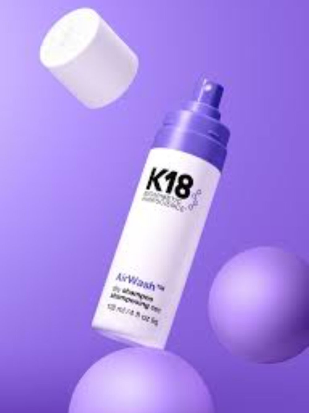 💋**K18 AirWash Dry Shampoo |4 0z. | Non-Aerosol | Balances Scalp Controls Oil - Picture 2 of 3